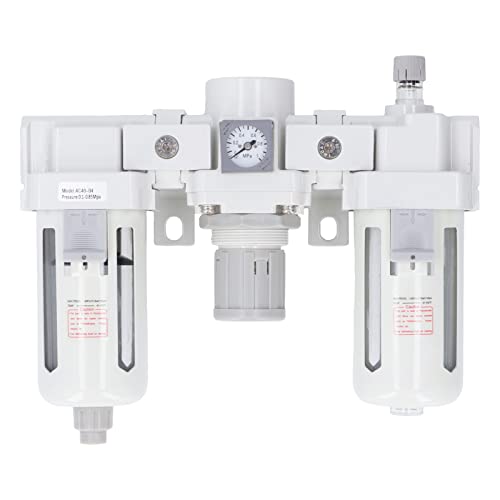 NDNCZDHC G1/2 Zoll Druckluftfilterregler 0,1-0,85 MPa Luftdruckregler Öl-Wasser-Abscheider Luftquellenprozessor von NDNCZDHC