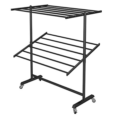 Stehende Metall Schal Lagerung Organizer Rack für Kleidung Geschäft/Haus, Moderne Vertikale Mobile Display Stand Regal für Geschenkpapier/Kopftuch/Halstücher von NDRFAWY