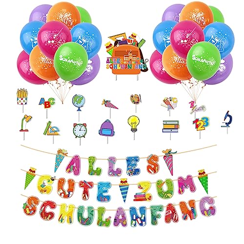 Zurück zur Schule Dekorationen | Schulanfang Klassenzimmer Banner - Schulanfang Klassenzimmer Dekor, Schulwirbel Dekoration für Zeremonien Partys von NEECS