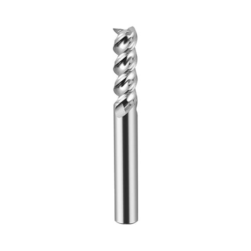 3-schneidiger Hartmetall-Fräser, Wolfram-Schaftfräser, CNC-Werkzeug, 1–20 Mm, HRC55, Für Aluminium, Glasfaser, Kupfer,20x45x20x100 von NEFLUM