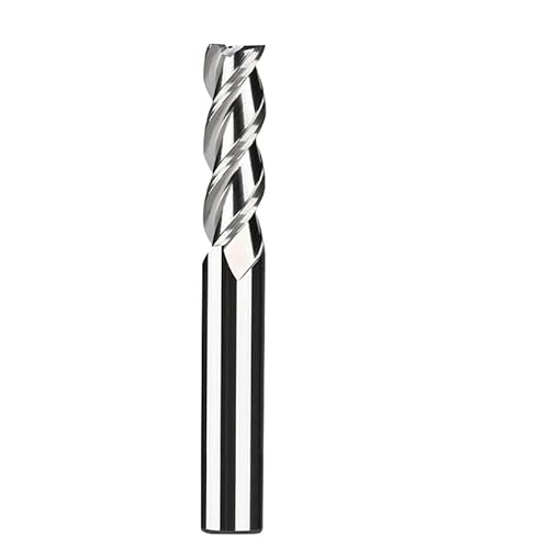 HRC55 3-schneidiger Hartmetall-Schaftfräser Für 1–20 Mm Flache, Unbeschichtete Al-Vollhartmetall-Fräser Aus Wolframstahl,14x70x14x150 von NEFLUM