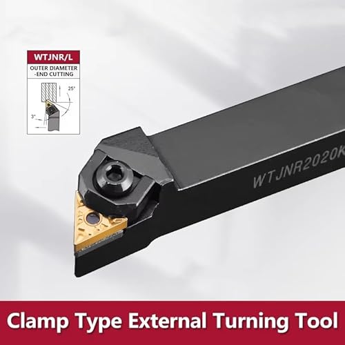 WTJNR1616 WTJNR2020 WTJNR2525 WTJNR3232 Externe Drehen Werkzeug Drehmaschine Bar Drehen Halter CNC Schneiden Werkzeug Cutter Bar Keine Klinge,WTJNR1616H16 von NEFLUM