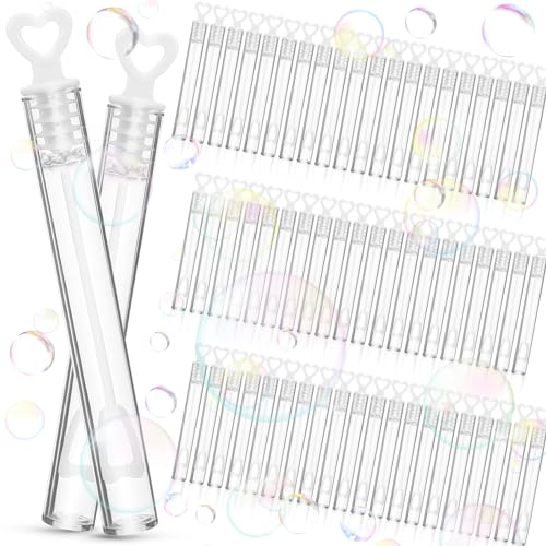 NEMMXUB 60 Stück Seifenblasen Hochzeit Seifenblasen Befüllt, Wedding Bubbles, Seifenblasen Hochzeit Set mit Herzgriff, Seifenblasen Herzform Mini Bubbles, für Hochzeit und Geburtstagsfeier NEMMXUB 60 Stück Seifenblasen Hochzeit Seifenblasen Befüllt, Wedding Bubbles, Seifenblasen Hochzeit Set mit Herzgriff, Seifenblasen Herzform Mini Bubbles, für Hochzeit und Geburtstagsfeier von NEMMXUB