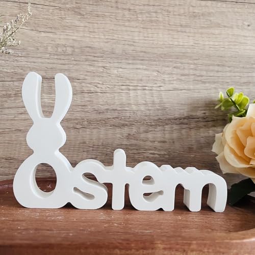 Silikonformen Gießformen Ostern, DIY Hasen Silikonform Ostern, Silikon Gießform Ostern, Osterhasen Silikonform Hasen Frühling, Osterhase Silikonform Oster Silikonformen für DIY Osterdeko Handwerk (F) von NEOVSUNY