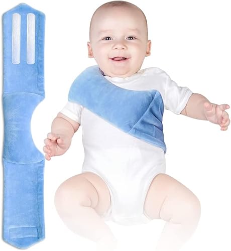 Torticollis Kissen für Säuglinge, Baby-Nackenstützkissen, Säugling, Neugeborene, Kopfformer, verstellbare Kopfpositionierung für Kleinkinder, Kinderkopfpositionierung für Autositz und Reisen von NEPPT