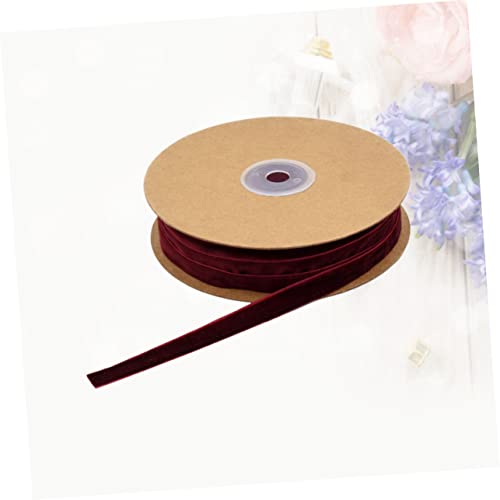 NESTINGHO 1 Rolle Geschenkverpackungsband Haarschleife Goldenes Paillettenband Dekoratives Riemenband Kranzdekorationsband Bedrucktes Ripsband Bastelbogendekoration Schleifenrose von NESTINGHO