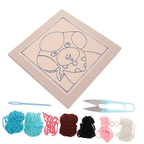 NESTINGHO 1 Satz Handgefertigtes Kunsthandwerk embroidery kit wandverkleidung wand polsterung Stickrahmen-Starter-Kit Stickzubehör Stickereizubehör handgefertigte Stickmaterialien von NESTINGHO