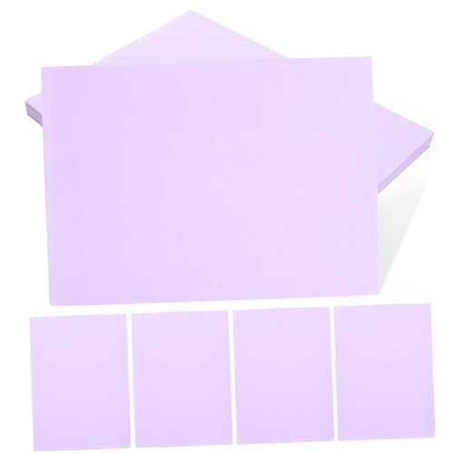 NESTINGHO 100 Blatt Farbiges A4-papier Malpapier Für Kinder Farbiges Kartonpapier Baupapier Verschiedene Farben Doppelseitiges Origami-papier Kunstdruckpapier Weißes Zeichenpapier Druck-kit von NESTINGHO