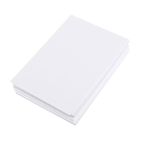 NESTINGHO 100st Zeichenpapier Malpapier Für Kinder Künstler Malen Papiere Studenten Malen Papiere Zeichenblock Für Kinder Aquarellpapier Für Künstler Aquarellpapier Für Kinder Weiß von NESTINGHO