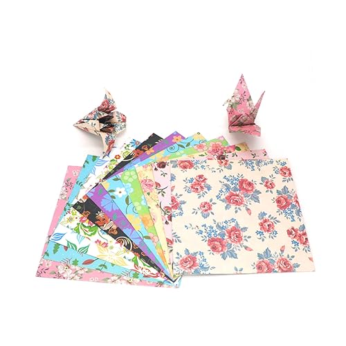 NESTINGHO 120St Origami esspapier bedrucken kraftpapier craft paper kraft paper Druckpapier Bastelpapier quadratisches Papier Papiere falten Papierfalten faltpapier von NESTINGHO