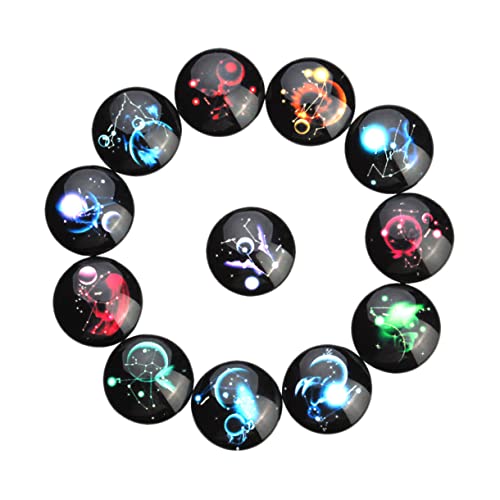 NESTINGHO 20St Zubehör zur Schmuckherstellung Perlen zur Schmuckherstellung Schmuck Einstellungen für Anhänger Cabochon-Perlen alte Cabochons schmucksteine the gems decor Cabochons aus Glas von NESTINGHO