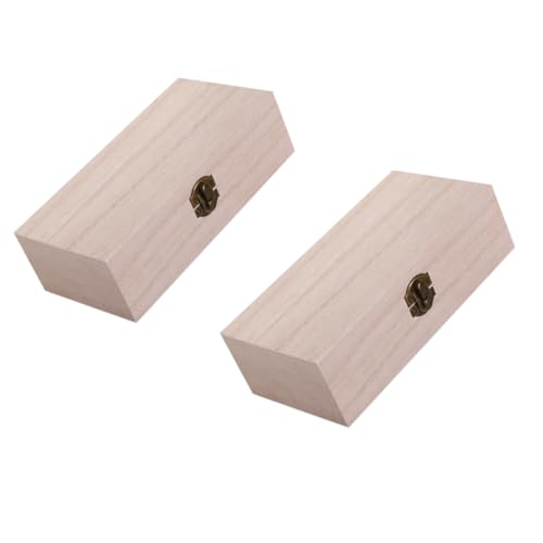 NESTINGHO 2Er-Box Holzkasten kleine antikes Dekor Mini- kleiner antiker Schmuck schmuckkästchen storage boxes han karteikasten takı kutusu von NESTINGHO