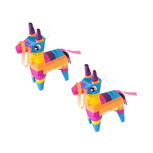 NESTINGHO 2St Piñata mexikanische Dekorationen Massenspielzeug Mexikanische Fiesta-Partydekorationen Feste Mexikaner Spielzeuge komfetti Festival-Pinata-Spielzeug Pinata-Spielzeug aus Papier von NESTINGHO