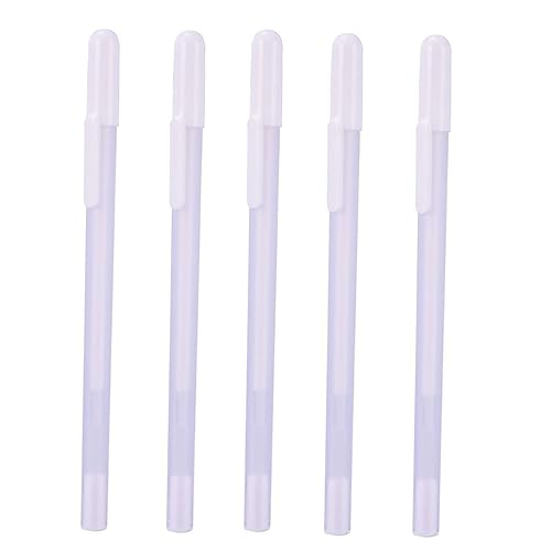 NESTINGHO 30 Stk weißer Textmarker Künstler Tintenstift Weiße Gel-Tintenstifte weißer Gelstift kugelschreiber ballpoint pen markers Stifte zur Veranschaulichung Farbstift hervorheben Plastik von NESTINGHO