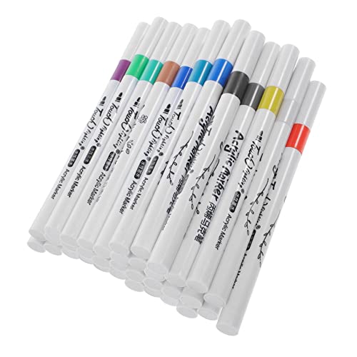 NESTINGHO 36St Acrylmarker acrylic pen schreibkladde holzstift wachsmalstifte kleinkinder pastel pens Acryl-Marker-Set Keramik zum bemalen Farbstifte Scrapbooking-Marker aus Acryl Kunststoff von NESTINGHO