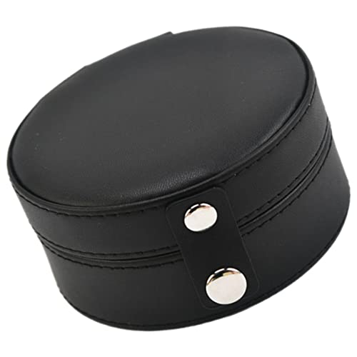 NESTINGHO Tragbare Schmuckschatulle Reise Schmuckschatulle Reiseschmuck-organisator Mini-reise-schmuckkästchen Kleiner Schmuck-organizer Individuelle Schmuckbehälter Flanell Black von NESTINGHO