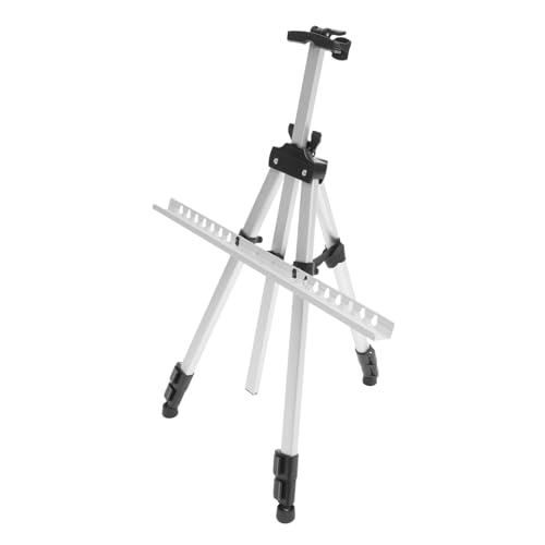 NESTINGHO klappbare Staffelei Whiteboard-Ständer Staffeleiständer für Kunst Staffelei stehen tripod terassenliege messestand verschleißfester Lackierständer Schul Staffelei Ständer Polyester von NESTINGHO