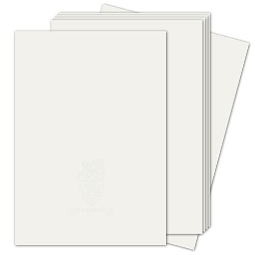 500 Stück - ZANDERS GOHRSMÜHLE Papier, Weiß Matt DIN A4 - für hochwertige Dokumente - Grammatur: 90 g/qm von NEUSER PAPIER