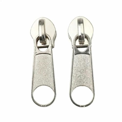 NFOQRVKW Reißverschluss Reißverschlussschieber aus Metall, 10–100 Stück, Bunte Reißverschlussschieber for Nylon-Reißverschlüsse, DIY, Nähen, Kleidung, Taschen, Steppdecken, Bekleidungszubehör von NFOQRVKW