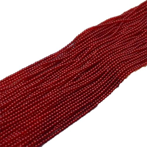 2 mm, 170 Stück rote Kristallperlen, runde Glasperlen, lose Abstandsperlen zur Schmuckherstellung, DIY-Armband, 20 2 mm-6–2 mm von NGHRDGD