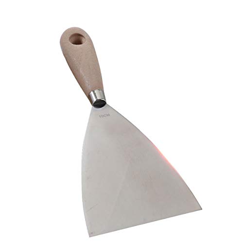 NHEISSCF Wände füllen Werkzeug, Messer füllen, Kelle Putzkelle Metallschaberwerkzeug, for Trockenbau, Kitt, Abziehbilder, Tapeten, Backen, Flicken, Malen/4 cm(10Cm) von NHEISSCF