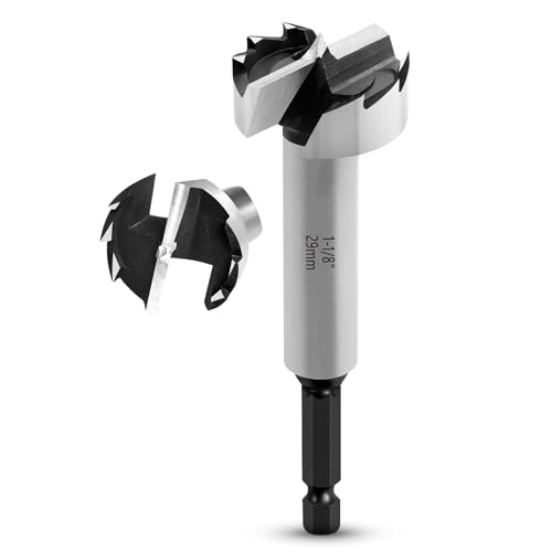 NICAVKIT Professional Forstnerbohrer 29mm für Holz,29mm Forstner bohrer Bit Holz Lochschneider mit Sechskantschaft, Holzbohrer Topfbohrer Kunstbohrer für Holz NICAVKIT Professional Forstnerbohrer 29mm für Holz,29mm Forstner bohrer Bit Holz Lochschneider mit Sechskantschaft, Holzbohrer Topfbohrer Kunstbohrer für Holz von NICAVKIT