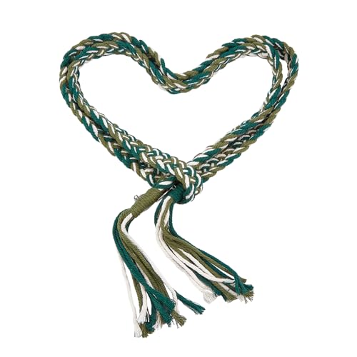 NICENEEDED Hochzeits Handfasting Kordel Für Grün Rustikales Hochzeitslasso Lazos Hochzeitskordel Mit Anhängern Lasso Seil Aus Baumwolle Für Hochzeiten von NICENEEDED