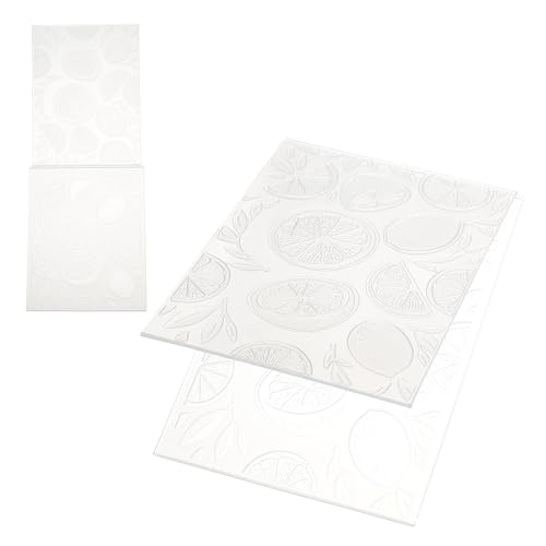 NICENEEDED Prägefolder Aus Kunststoff Früchte Prägeschablone Zur Kartengestaltung Prägeschablone Für Papierkarten Geprägte Platten Zum Basteln NICENEEDED Prägefolder Aus Kunststoff Früchte Prägeschablone Zur Kartengestaltung Prägeschablone Für Papierkarten Geprägte Platten Zum Basteln von NICENEEDED