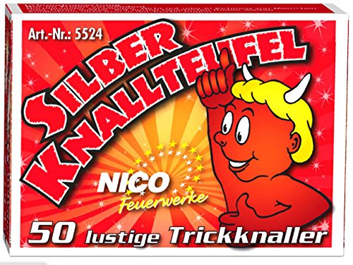 Knallteufel- silber (Knallerbse) von NICO