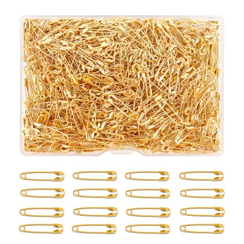 Sicherheitsnadeln,Sicherheitsnadeln Klein,500 Safety Pins,Sicherheitsnadeln Set,Mini Sicherheitsnadeln Bunt,Gold Sicherheitsnadeln,Scarf Safety Pins,Safety Bulb Pins Kunst Kunsthandwerk & Nähen von NIEITRK