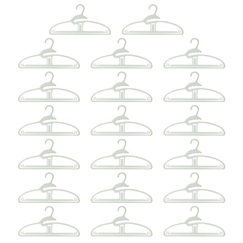 NIHENHAO Kleiderbügel, winddicht, multifunktional, für Mantel, Kleid, Organizer, Schrank, platzsparend, 20 Stück von NIHENHAO