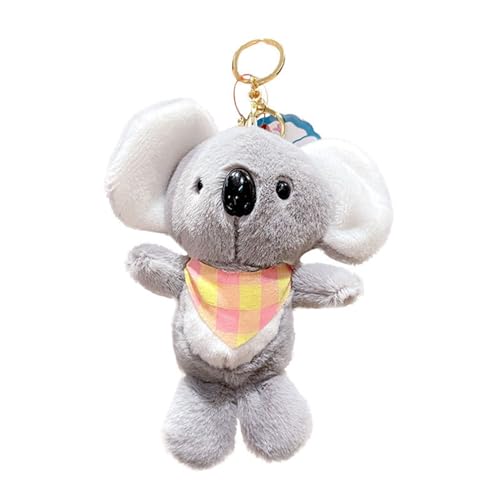 NIHENHAO Koala-Schlüsselanhänger, Koala-Schlüsselanhänger, Taschenanhänger, hängende Ornamente, Handy-Charm-Dekorationen für Mädchen von NIHENHAO