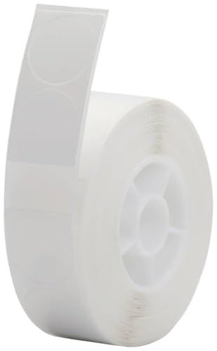 Niimbot Thermoetiketten, rund, Weiß, 14 x 28 mm, 220 Stück von NIIMBOT