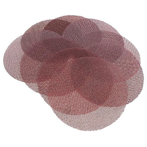 NINHFTDROU Sanding Discs 10 Stück 6 Zoll 150 mm Mesh-Schleifscheiben Klett-Schleifscheibe staubfrei Anti-Blockier-Schleifpapier for Holzmöbel(Grit 100) von NINHFTDROU