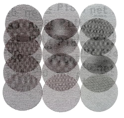 NINHFTDROU Sanding Discs 15 Stücke 3 Zoll 75mm Anti-blocking Trockenschleifpapier 80 Bis 240 Körnung(180) von NINHFTDROU