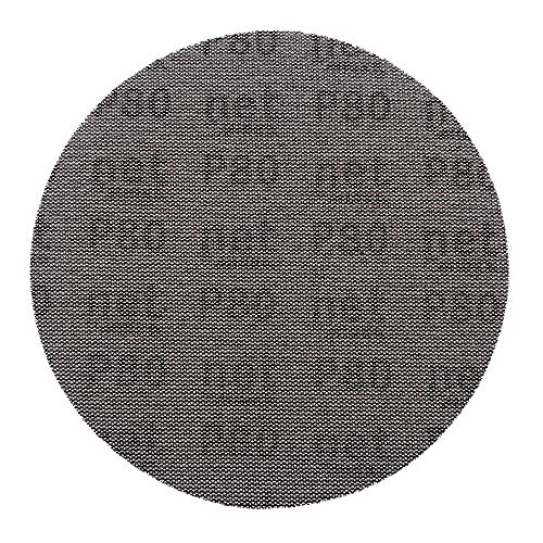 NINHFTDROU Sanding Discs 9 Zoll 220 mm Mesh Staubfreie Schleifscheiben Hakenschlaufe Antiblockier-Trockenschleifscheibe Schleifpapier Aluminiumoxid for Schleifer(320) von NINHFTDROU