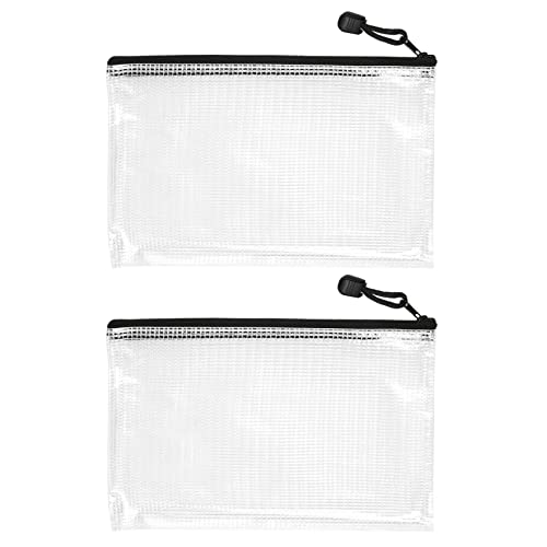 NISHZHU 18 Pack A5 Mesh ReißVerschluss Pouch, ReißVerschluss File Tasche, Brett Spiele Aufbewahrungs für Schul BüRo Bedarf und Reisen von NISHZHU