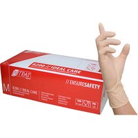 NITRAS® unisex Einmalhandschuhe IDEAL CARE weiß Größe M 100 St. von NITRAS®