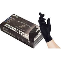 NITRAS® unisex Einmalhandschuhe TOUGH GRIP N schwarz Größe M 50 St. von NITRAS®