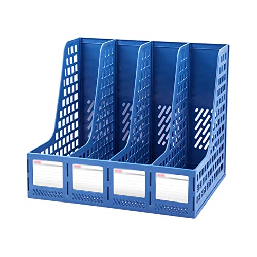 Desk File Organizer,Desktop Organizer File Sorter Aktenmagazin-Ordnerhalter, verdickte Aktenbox, Aktenregale, Bücherregal, Desktop-Büro-Aktenbox, Desktop-Datenregale for Office Home File Organizer(A,2 von NIULIniuli