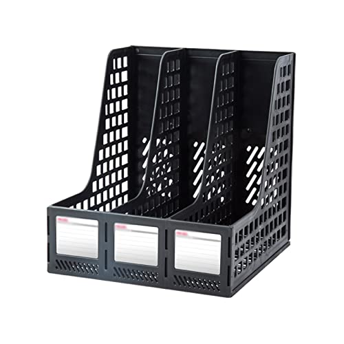 Desk File Organizer,Desktop Organizer File Sorter Aktenmagazin-Ordnerhalter, verdickte Aktenbox, Aktenregale, Bücherregal, Desktop-Büro-Aktenbox, Desktop-Datenregale for Office Home File Organizer(B,1 von NIULIniuli