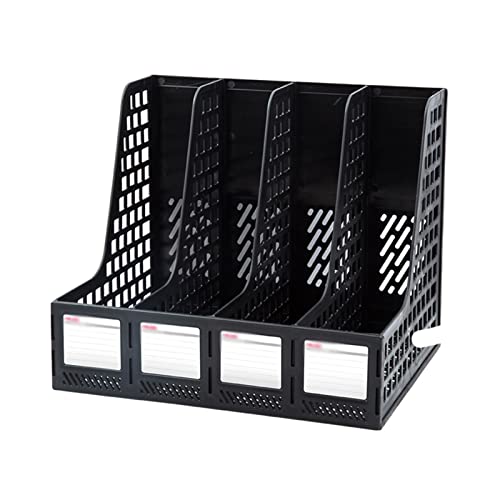 Desk File Organizer,Desktop Organizer File Sorter Aktenmagazin-Ordnerhalter, verdickte Aktenbox, Aktenregale, Bücherregal, Desktop-Büro-Aktenbox, Desktop-Datenregale for Office Home File Organizer(B,2 von NIULIniuli