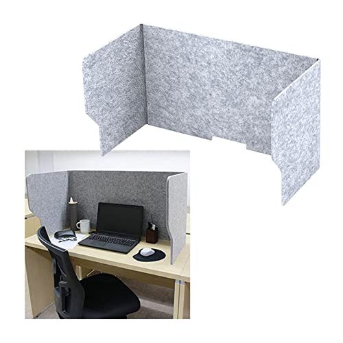 Trennwände für Studenten Büroschreibtisch Privacy 24"/31"/39" schallabsorbierende Geräuschreduzierung, ideal for Schulklassen, Büros und mehr, Sichtschutzplatte for Aufstellen(100cm39inch) von NIUSABOU