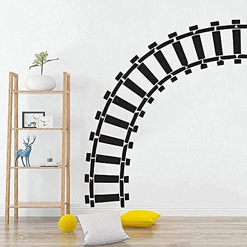 NIUZHENBAOS Riesenbahn: Stilvolle und kreative Wandaufkleber, geeignet für die Dekoration von Wohnzimmer, Schlafzimmer, abnehmbare Vinyl-Wandaufkleber 80 * 70 cm von NIUZHENBAOS