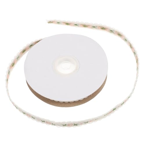 NIYANGLE 1 Rolle dekoratives Band Bandstickerei Wickelband Blumenmusterband Stickband Kopfschmuck selber machen blumenbesticktes band Weihnachtsbänder Polyester Weiß NIYANGLE 1 Rolle dekoratives Band Bandstickerei Wickelband Blumenmusterband Stickband Kopfschmuck selber machen blumenbesticktes band Weihnachtsbänder Polyester Weiß von NIYANGLE
