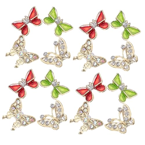 NIYANGLE 40 Stück Schmetterling Nail Art Charms Glitzernde Nagelverzierungen für Maniküre Hochzeiten Geburtstagsfeiern und Besondere Anlässe Einfache Anwendung für Nagelkunstliebhaber NIYANGLE 40 Stück Schmetterling Nail Art Charms Glitzernde Nagelverzierungen für Maniküre Hochzeiten Geburtstagsfeiern und Besondere Anlässe Einfache Anwendung für Nagelkunstliebhaber von NIYANGLE