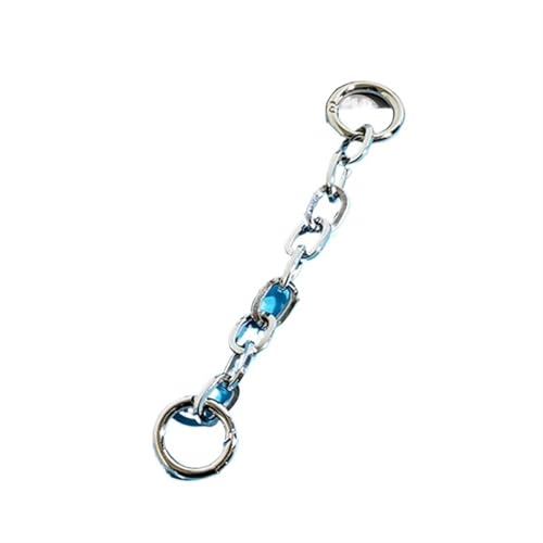 NJIEzhao Taschenkette 15/20 cm Geldbörsenriemenverlängerung for Damen, Taschenzubehör, Kette, Handtaschengriff, Ersatz(C2 Silver,20cm) von NJIEzhao