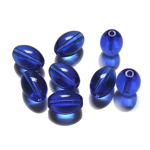 NKGWQ Strass-Perlen, 11 x 8 mm, Kristallglasperlen, facettierte Kristallperlen, Doppelkegel-Glasperlen für die Herstellung von DIY-Armbändern und Halsketten, Schmuck, 150 Stück von NKGWQ