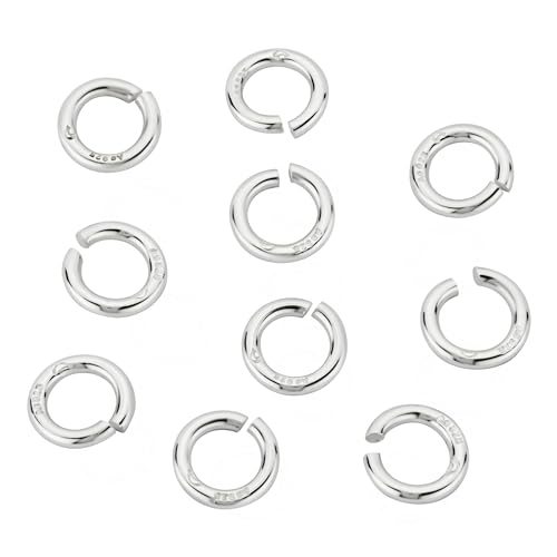 10x Öse 925 Silber 3,5mm Biegeringe Silberketten Verbindungsringe Ersatzteil DIY von NKlaus