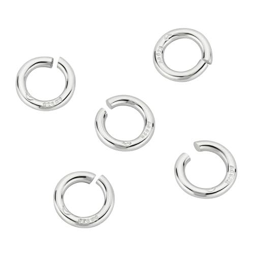 5x Öse 925 Silber 3,5mm Biegeringe Silberketten Verbindungsringe Ersatzteil DIY von NKlaus